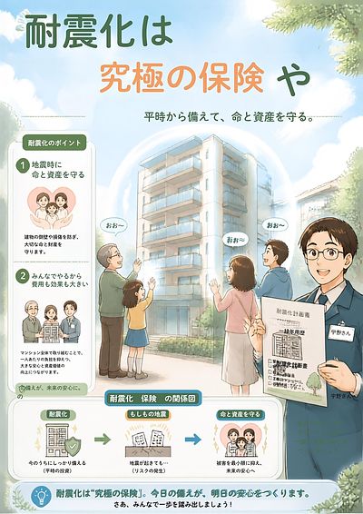 ②「耐震化は“保険”みたいなもんやで」編