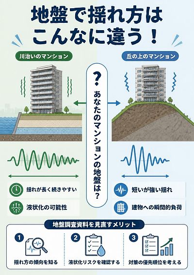 ②「地盤の違いで揺れ方が全然ちゃうねん」編