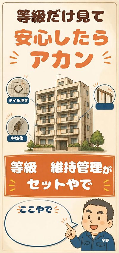 ③ 【“耐震等級”だけ見て安心したらアカンで】