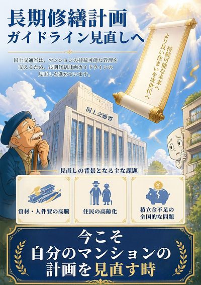 ④ 『国が動いた＝もう待ったなし』長期修繕計画の見直し編