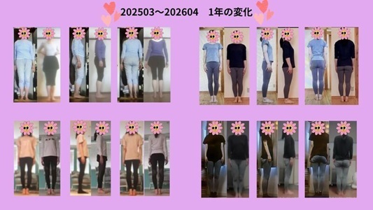202504～202603体の変化