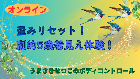 歪みリセット！