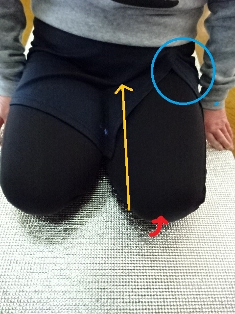 股関節が折れて無理のない正座