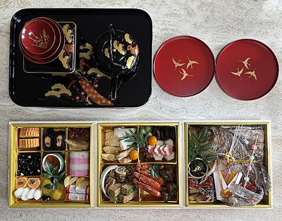 屠蘇器の並べ方　マナー講師永田之子