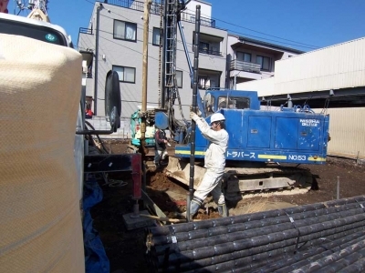 住宅　地盤改良　補強