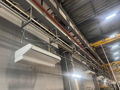 某工場空調更新工事