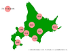 北海道での、ゴキブリ生息の有無