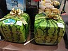 2つ驚く「四角いスイカ」