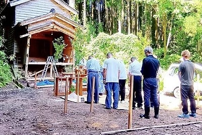 神社の再建Part.2