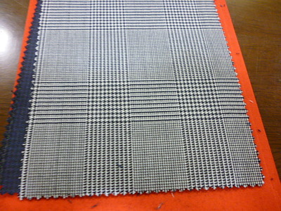 ミユキ毛織のグレンチェックでオーダースーツ