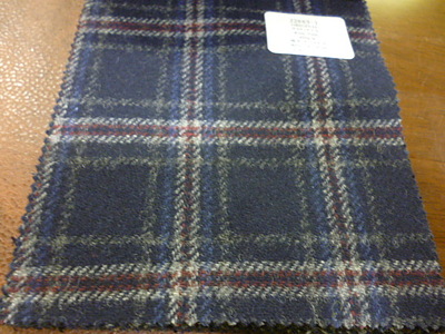 起毛したウール素材でオーダージャケット