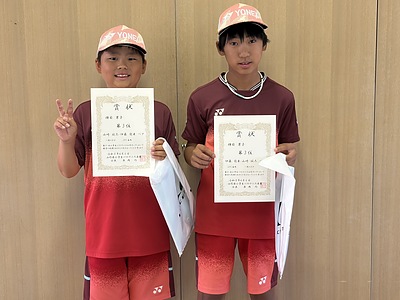 山形カップ・東北小学生選抜ソフトテニス大会　第3位入賞！