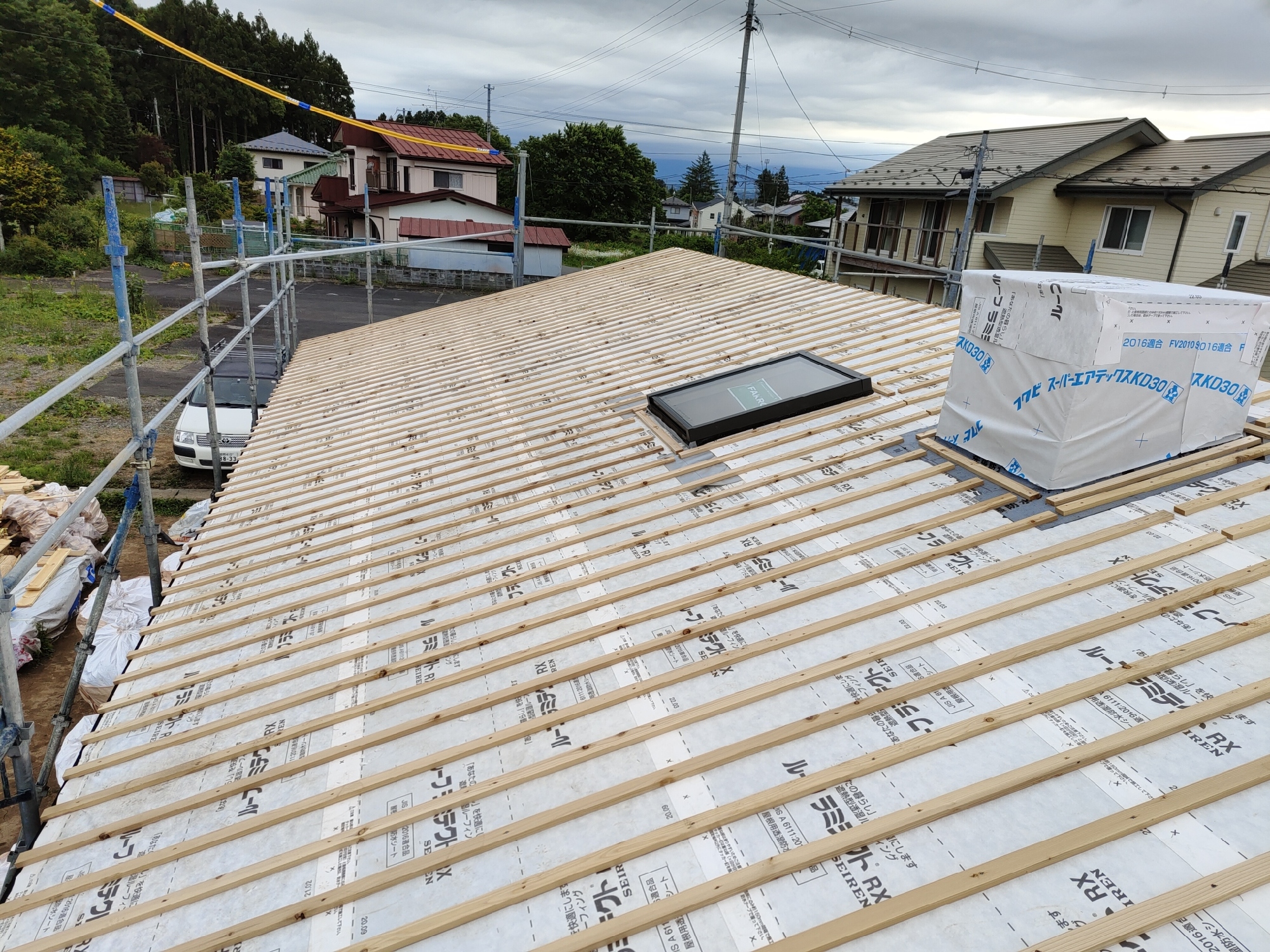 屋根の遮熱構造