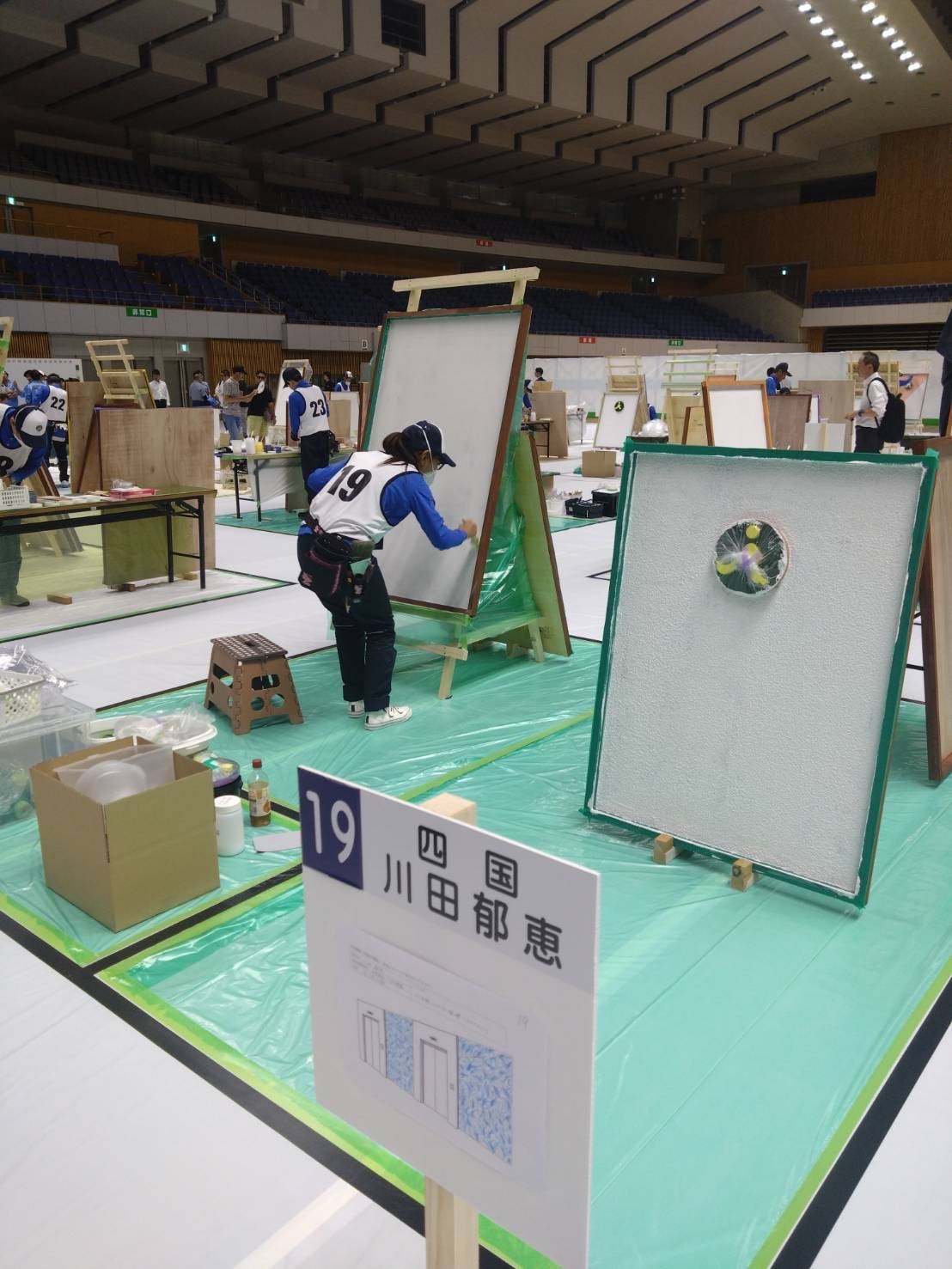第28回全国建築塗装技能競技大会in北海道