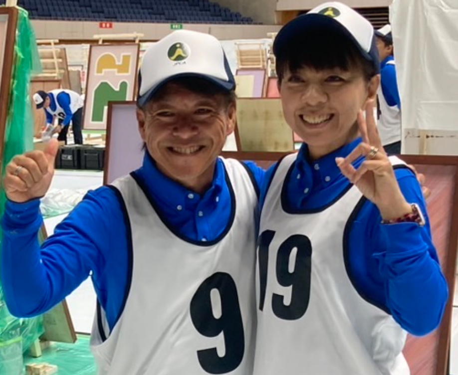 第28回全国建築塗装技能競技大会i 夫婦で出場