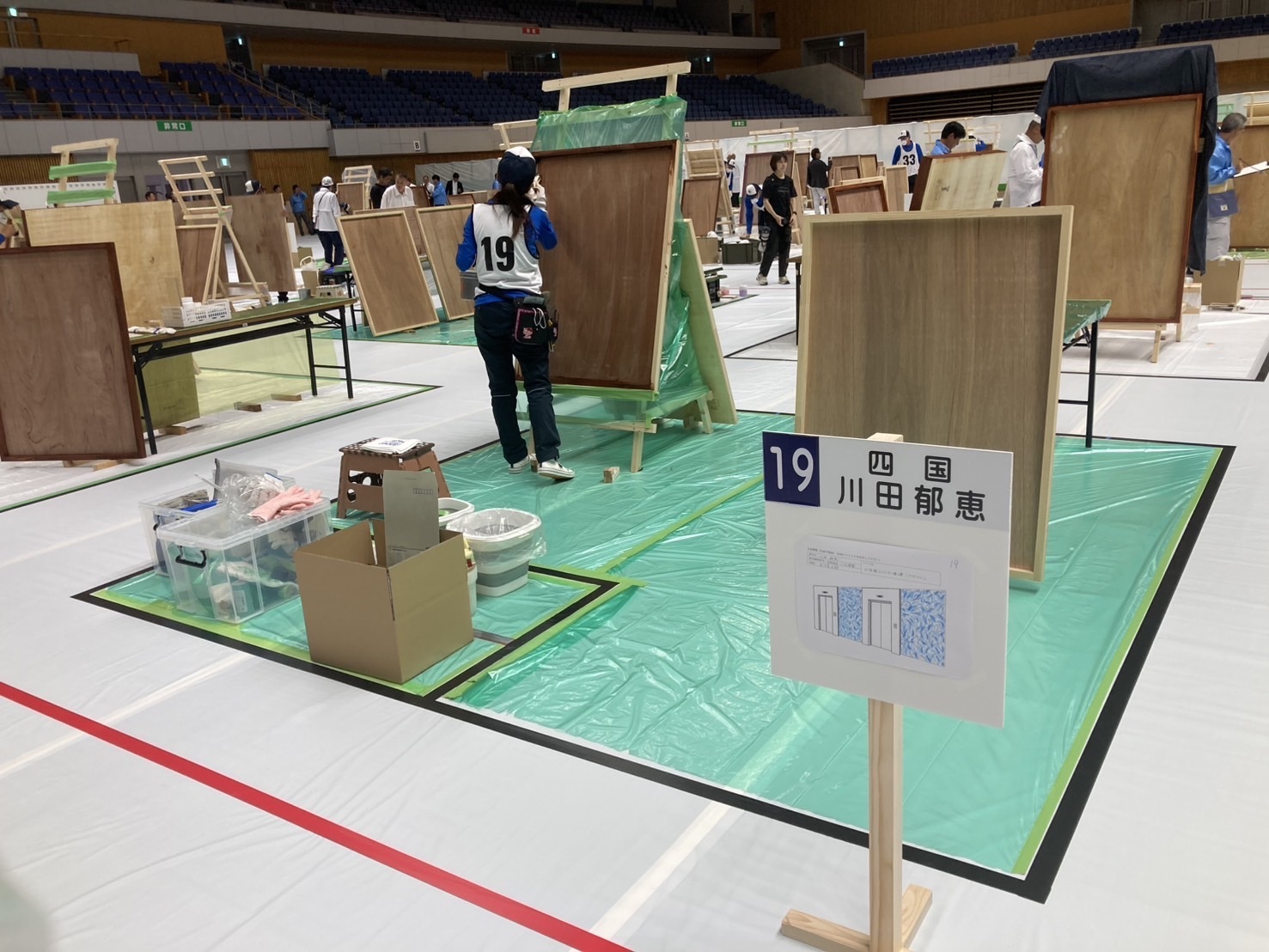 第28回全国建築塗装技能競技大会in北海道