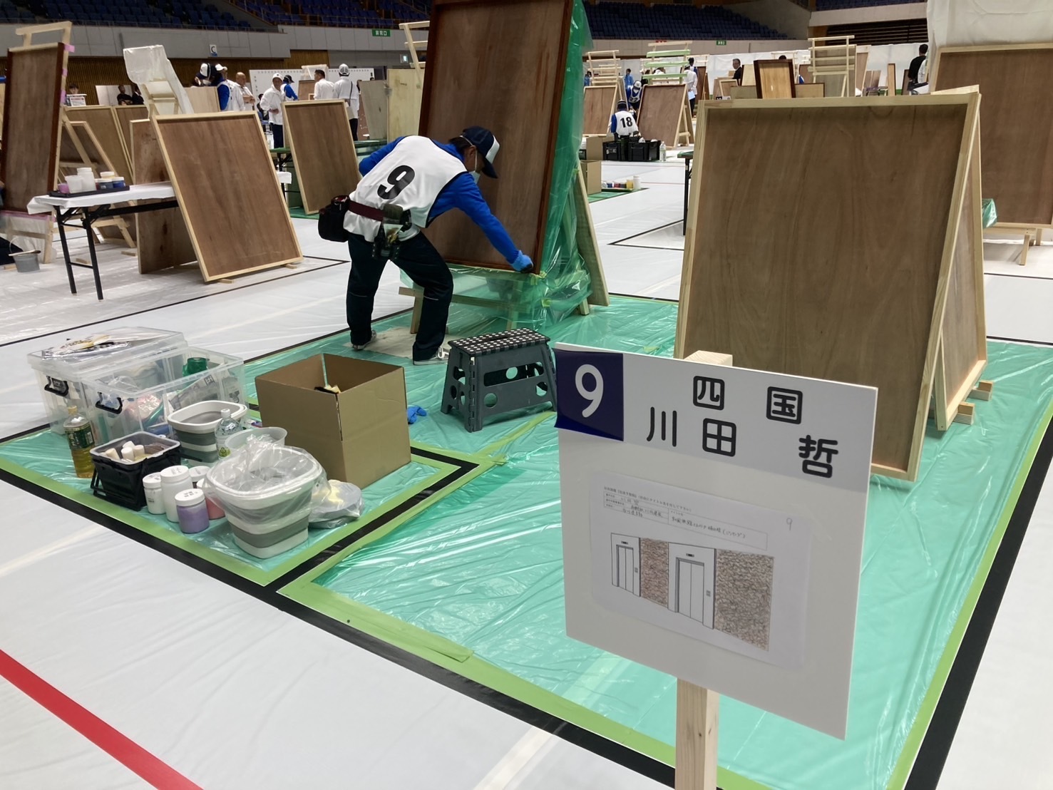 第28回全国建築塗装技能競技大会in北海道