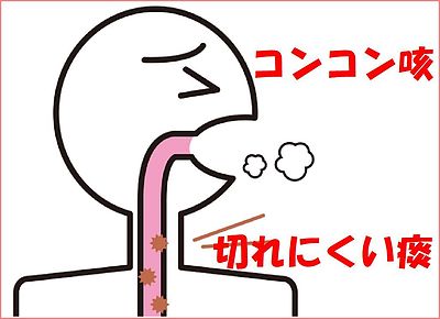 《不快な「咳」＆「痰」に自然の恵みエキス》