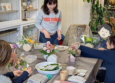 花と向き合う時間は、腸と心に「余白」をつくる