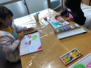 鹿児島市中央町での子どもカラーアートセラピー講座・中之薗