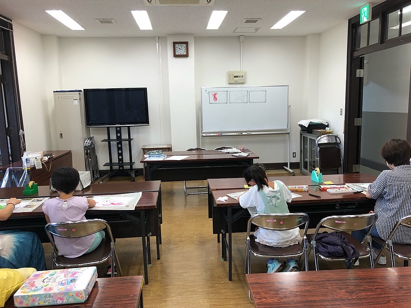 夏休み親子カラーセラピー講座鹿児島