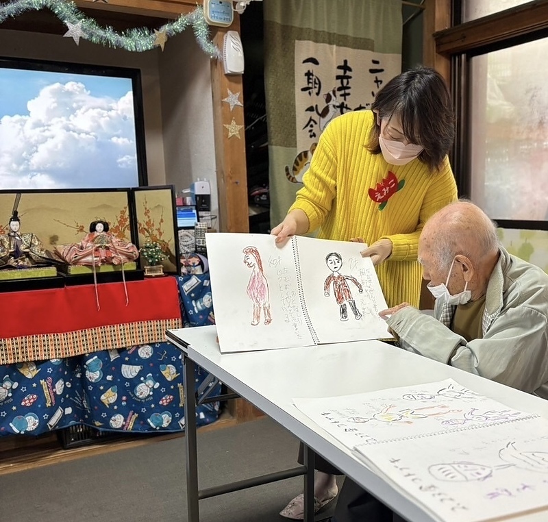 高齢者へのカラーアートセラピー講座＠鹿児島中之薗