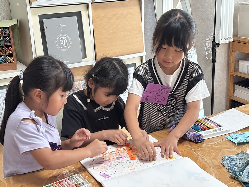 子どもカラーアートセラピー講座@鹿児島中之薗 子どもカラーアートセラピー講座@鹿児島中之薗