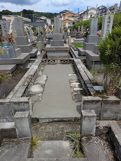 坂元墓地墓じまい