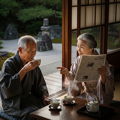 家族を想う心は、昔も今も変わらない。