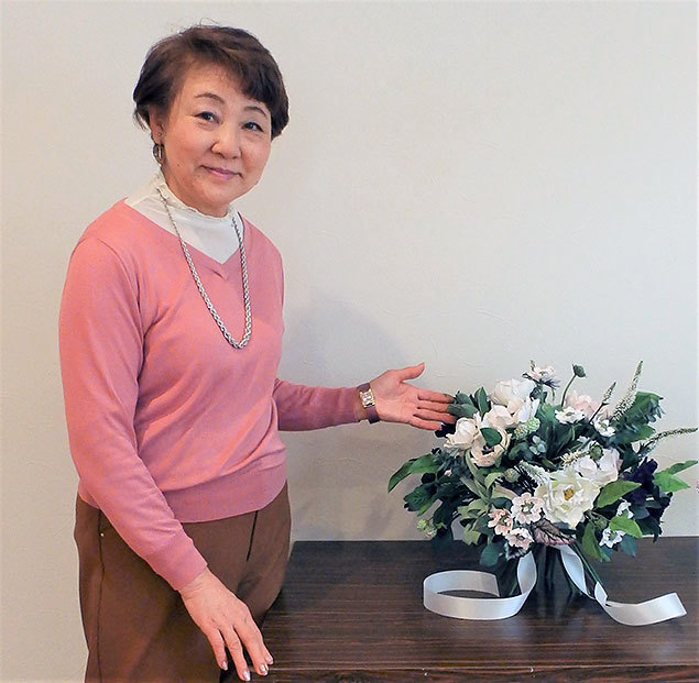 作る喜びを通して彩りのある人生をお手伝いする手工芸の講師　宮川美智子さん