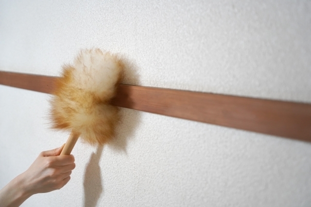 壁の埃
