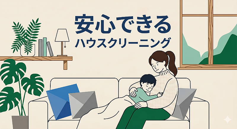 安心できるハウスクリーニング