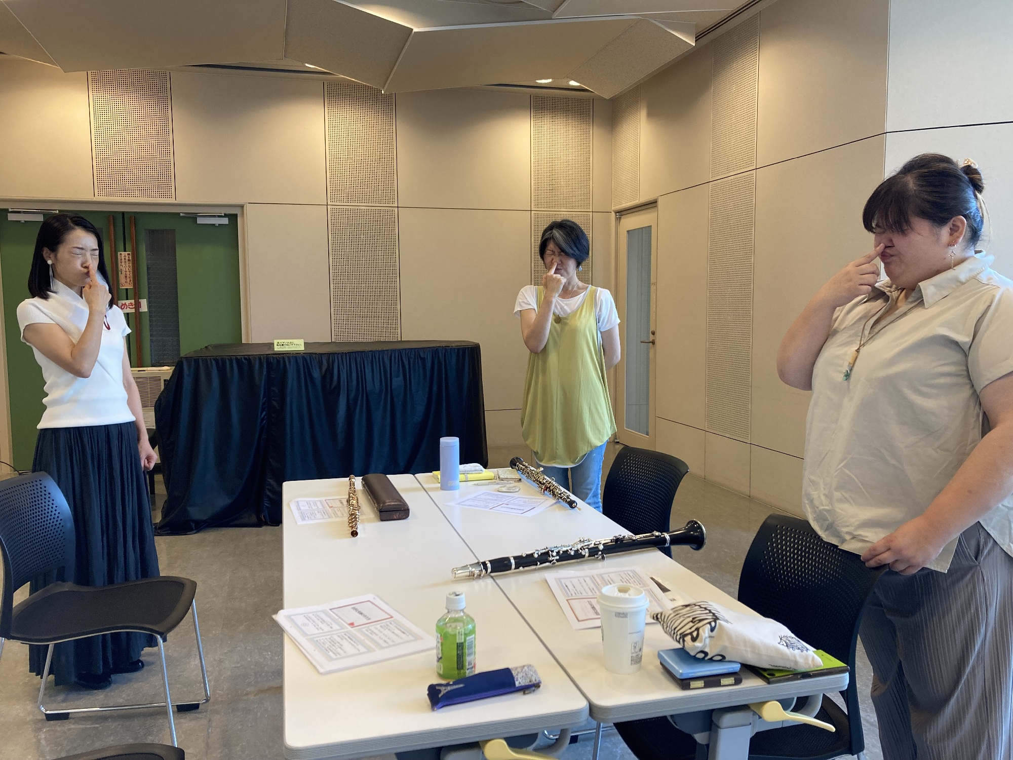 オーボエ、フルート、クラリネットなどの方も