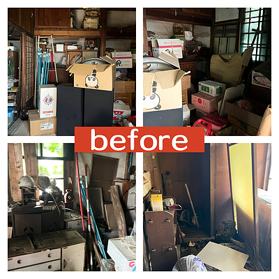 放置されていた離れの再生