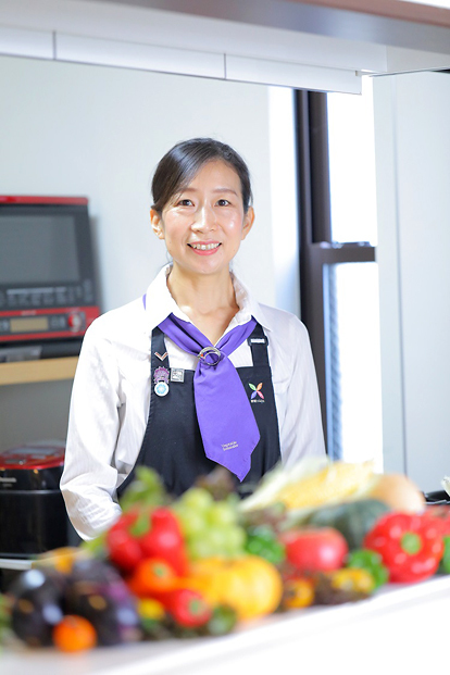 子どもたちに料理の楽しさを伝える野菜ソムリエ  高崎順子さん