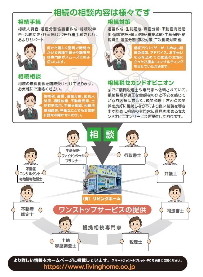 相模原市町田市八王子市不動産相続相談の専門家リビングホーム