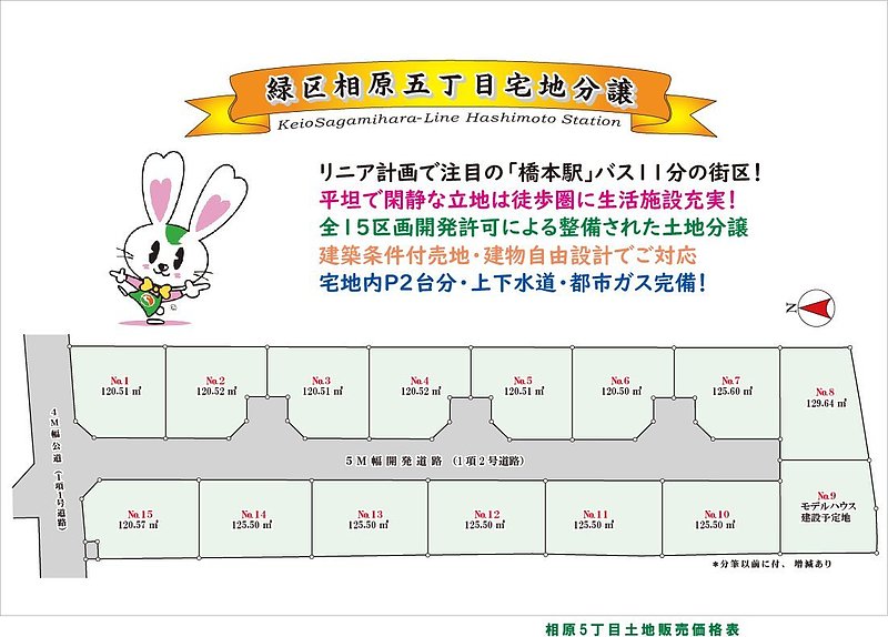 京王相模原線横浜線・相模線・リニア新幹線橋本駅徒歩圏相模原市緑区橋本売地物件情報リビングホーム