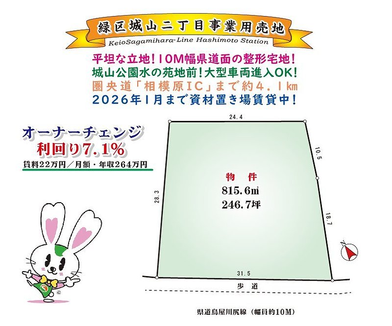 京王相模原線横浜線・相模線・リニア新幹線橋本駅徒歩圏相模原市緑区橋本売地物件情報リビングホーム