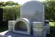 完成墓石038　横須賀市営墓地芝タイプ　オリジナルデザイン663