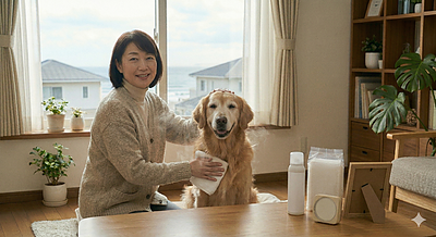 シニア犬のグルーミング第4回：おうちでできる「時短・負担ゼロ」の清潔術