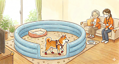 老犬の「徘徊」と安全に向き合う。プロが実践する環境づくりの工夫