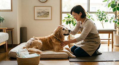 「おむつ」は愛犬への優しさ。清潔で心地よい毎日を叶える新しい選択肢