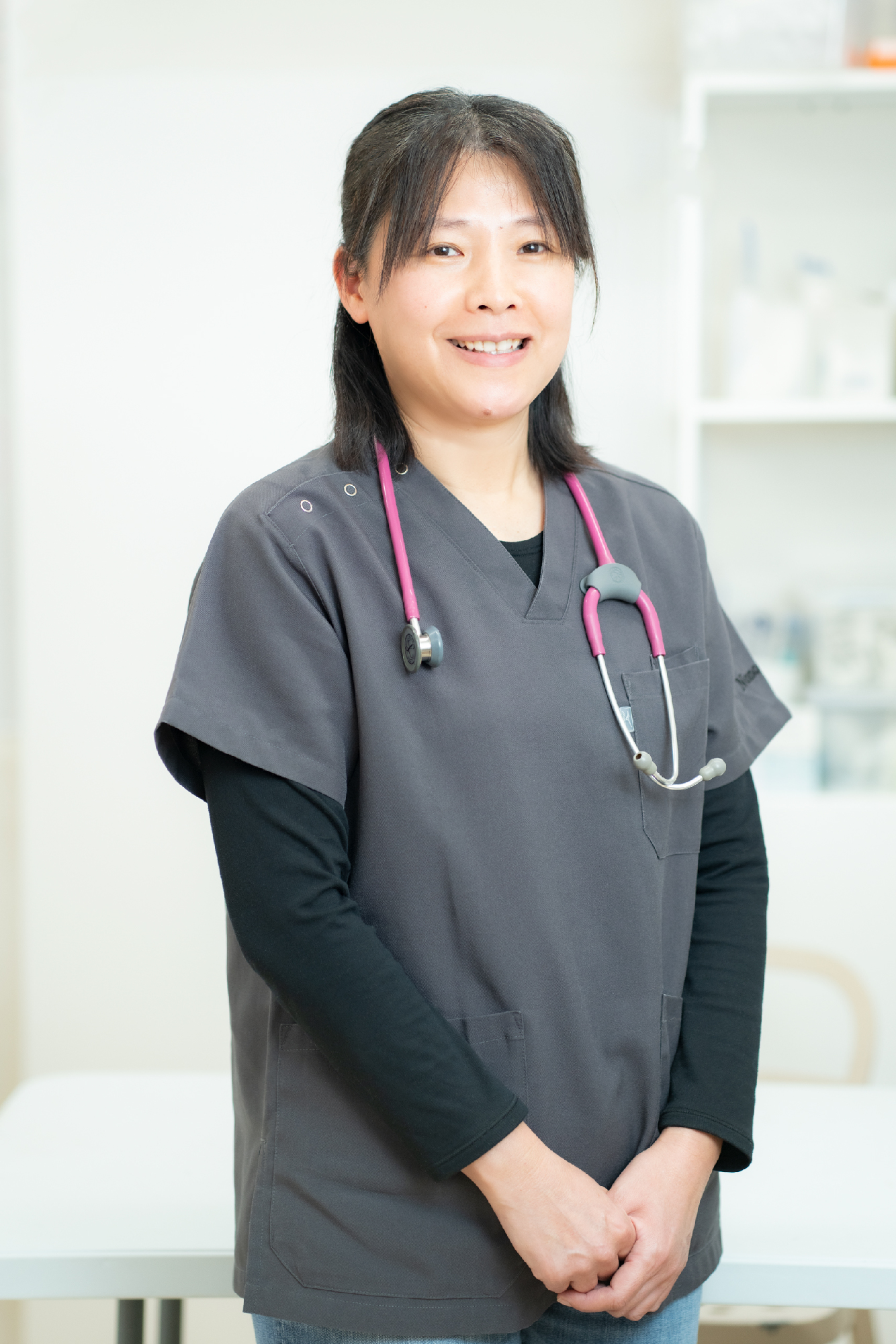 専属獣医師の野々垣先生