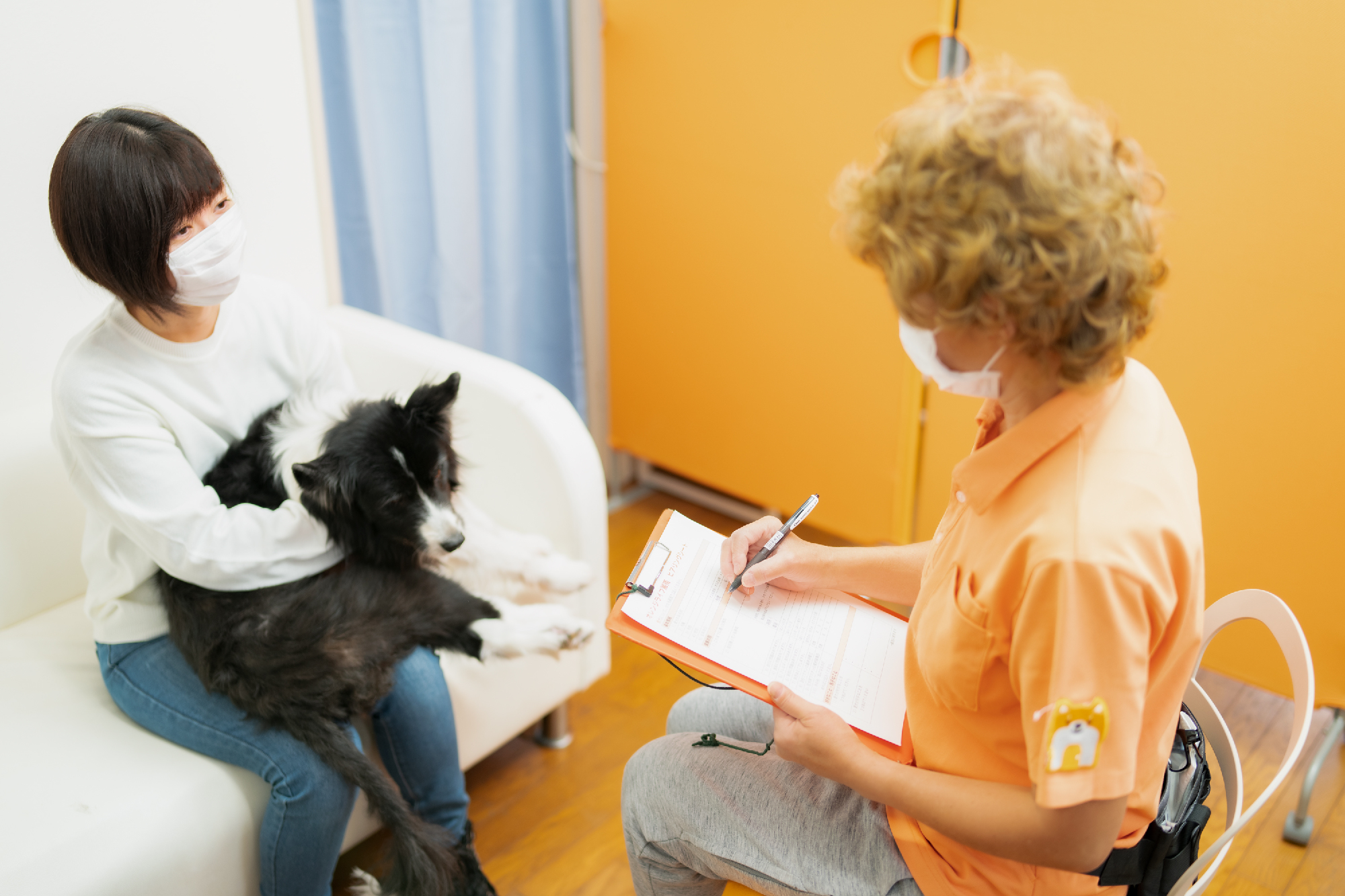 お預かり前のカウンセリング