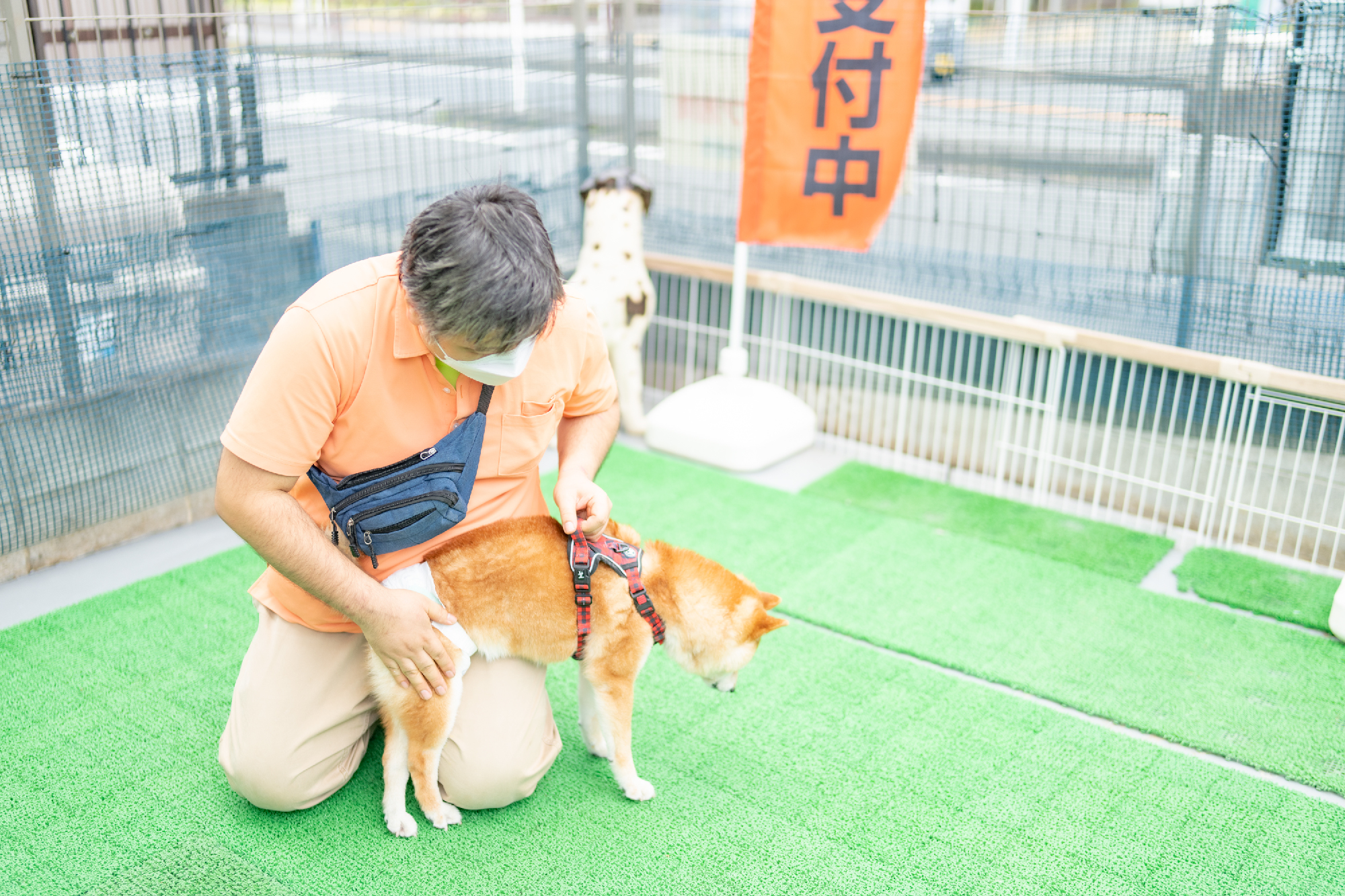 お外の風や光を感じながらリハビリ