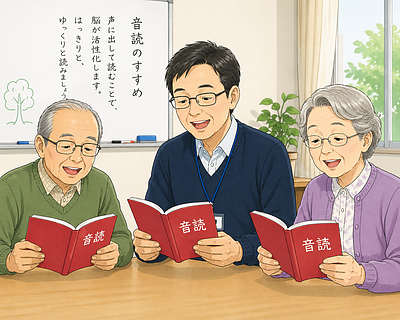 シルバー世代の『読み聞かせ』のメリット