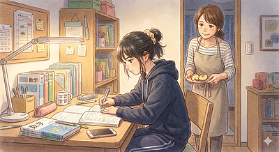 【内申7アップで志望校合格！】「勉強しなさい」を やめたら、中3の夏からでも間に合いました