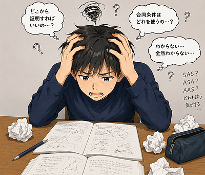中学数学｜超苦手な「三角形の合同証明」を得意にする3つの方法！証明問題の解き方をわかりやすく解説
