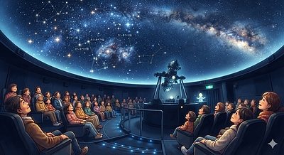 灘中の詩の読解に挑戦！ 2025年度入試「プラネタリウム」から学ぶ、比喩表現の読み解き方