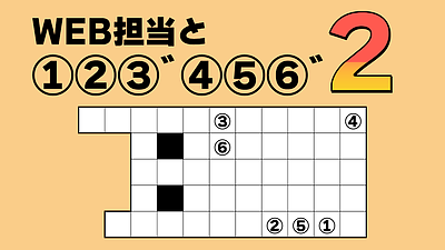 WEB担当と言葉遊び2